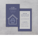 Search for purple house business cards Professional