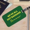 Search for yellow luggage tags Funny