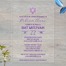 Search for traditional bar bat mitzvah invitations Modern