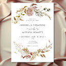Search for rustic fall wedding invitations Boho chic