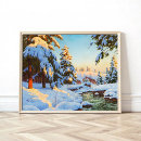 Search for snow covered trees posters Rustic