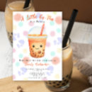Search for bubble tea invitations A baby is brewing