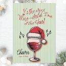 Search for funny wine christmas cards Cheers