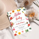 Search for flamingo luau invitations Beach party