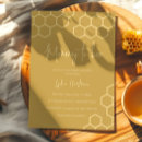 Search for golden bee invitations Gender neutral