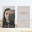 Search for book cover business cards Writer