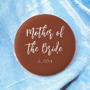 Search for mother of the bride badges Brown