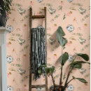 Search for friendly art Peel and stick wallpaper