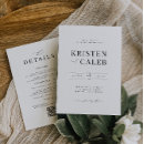 Search for urban chic wedding invitations Simple