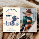 Search for saddle up birthday invitations Western