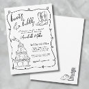 Search for swirl bridal shower invitations Black and white