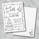 Search for swirl bridal shower invitations Black and white