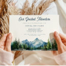 Search for mountain baby shower invitations Forest