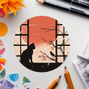 Search for kawaii black cat stickers Cute