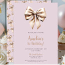 Search for purple 1st birthday invitations Baby girl