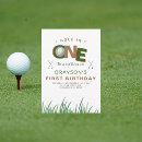 Search for hole in one birthday invitations Cute