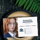 Search for real estate with photo business cards Boss