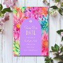 Search for tropical save the dates Botanical