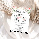 Search for cow baby shower invitations For her