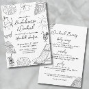 Search for cocktail hens party invitations Bride