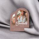 Search for brown graduation invitations Simple