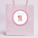 Search for pink cupcake thank you stickers Sweet