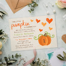 Search for cute halloween birthday invitations Our little pumpkin
