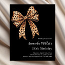 Search for leopard 50th birthday invitations Cheetah