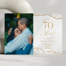 Search for 70th anniversary invitations Cheers to 70 years