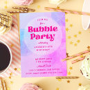 Search for bubble birthday invitations For kids