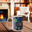 Search for kindness inspirational mugs Floral