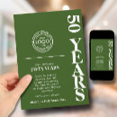 Search for white cocktail party invitations Green and white