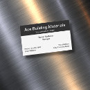 Search for building materials business cards Construction