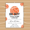 Search for basketball baby shower invitations Modern