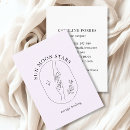 Search for leafy business cards Nature
