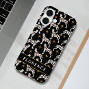 Search for white stars pattern iphone cases Black and white