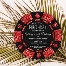 Search for poker birthday invitations Las vegas