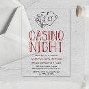 Search for casino invitations Modern
