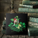 Search for green shamrock tiles St patrick's day