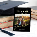 Search for 2022 graduation announcement cards Black