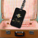 Search for world map luggage tags Black