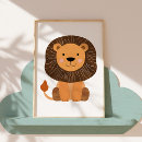 Search for jungle nursery posters Lion