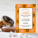 Search for donut party invitations Chocolate