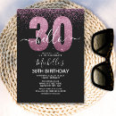 Search for 30 invitations Glitter