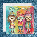 Search for cute missing you cards Watercolor