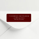 Search for rich return address labels Simple