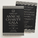Search for fundraising dinner invitations Charity gala
