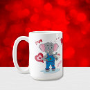 Search for elephant cartoon mugs Cute