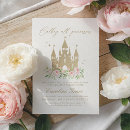 Search for princess castle invitations Floral