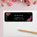 Search for fiesta return address labels Watercolor